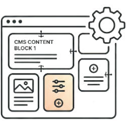 Bespoke CMS website design and development