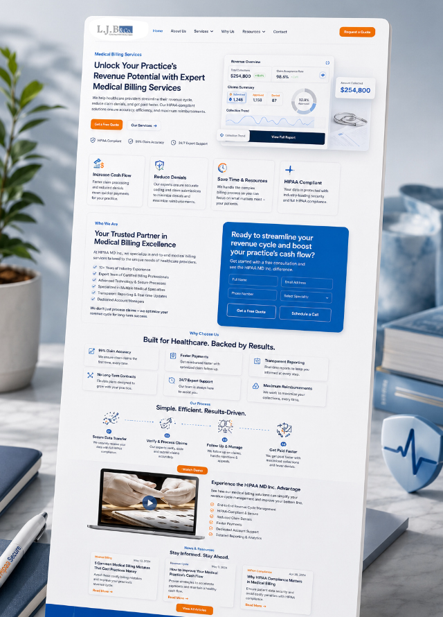 LJB Recruitment – Brand-led website, increased engagement and AI led growth